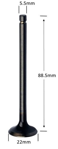 Exhaust valve set for - , honda
